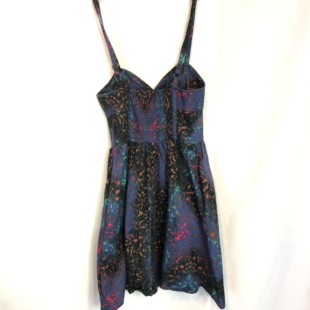 Silence+Noise xs cheetah print midi pockets dress - Picture 5 of 7